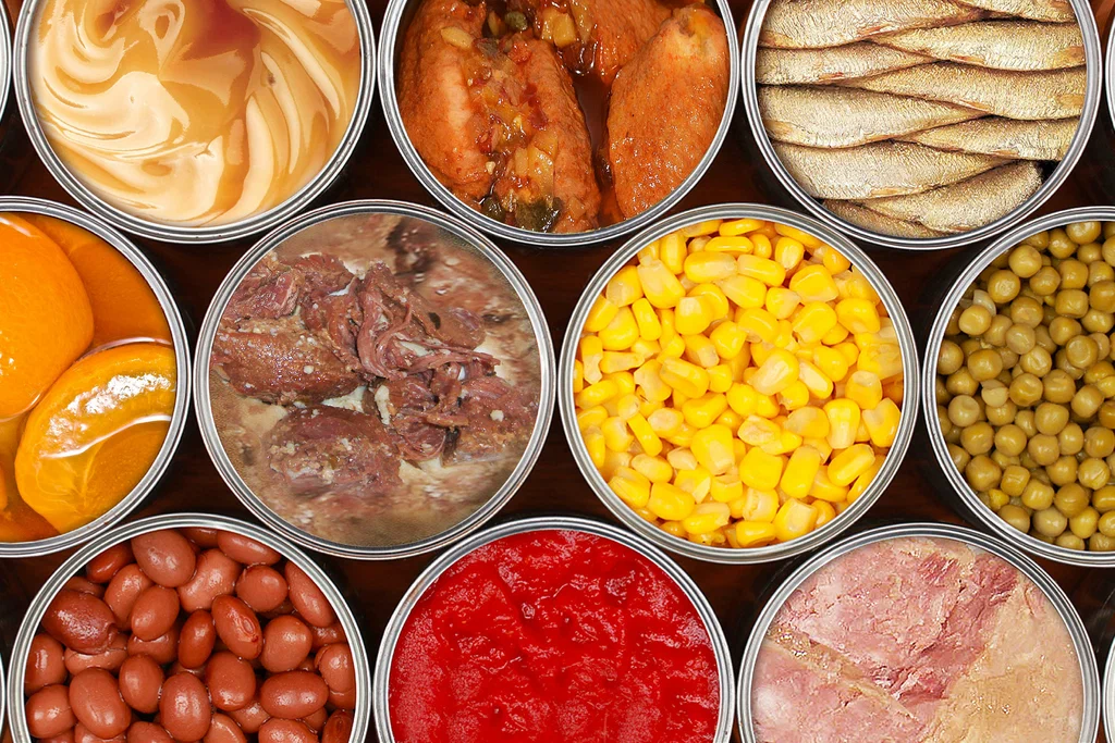 المنتجات المعلبة